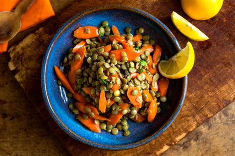 Lentil And Carrot Salad With Middle Eastern Spices Recipe