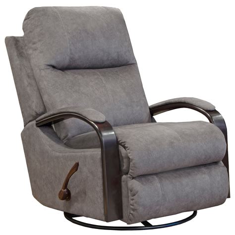 Catnapper Niles 135 12401 1 Swivel Glider Recliner With Track Arms