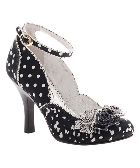 Poetic Licence Black And White Good N Ready Pump Black And White Pumps