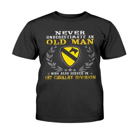 1st Cavalry Division Tshirt Fit Fit Apparel