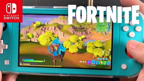 Join agent jones as he enlists the greatest hunters across realities like the mandalorian to. Fortnite on the Nintendo Switch Lite - Get TOP! - YouTube