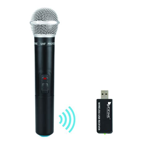Fifine Wireless Microphone Usb Microphoneuhf Handheld Dynamic