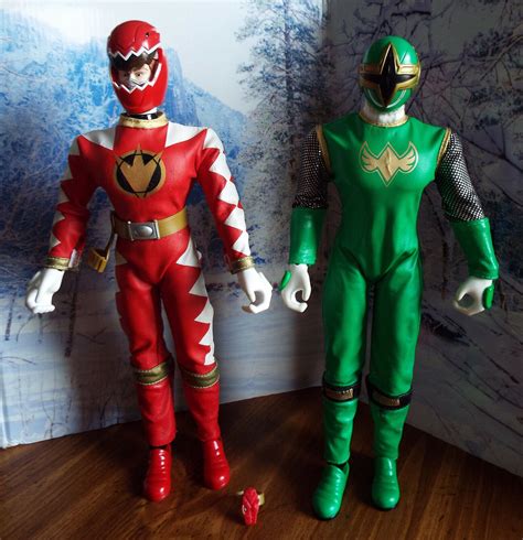 Power Rangers Dino Thunder Red Talking Warrior Ranger Read R