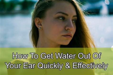 The Ultimate Guide To Removing Water From Your Ears Home Remedies