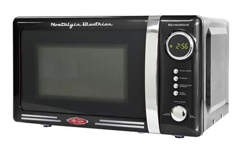 Nostalgia Rmo770blk Retro Series 07 Cu Ft 700w Microwave Oven