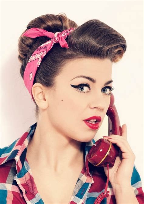 The other of pin up curls. 50s Hairstyles Ideas To Look Classically Beautiful - The ...