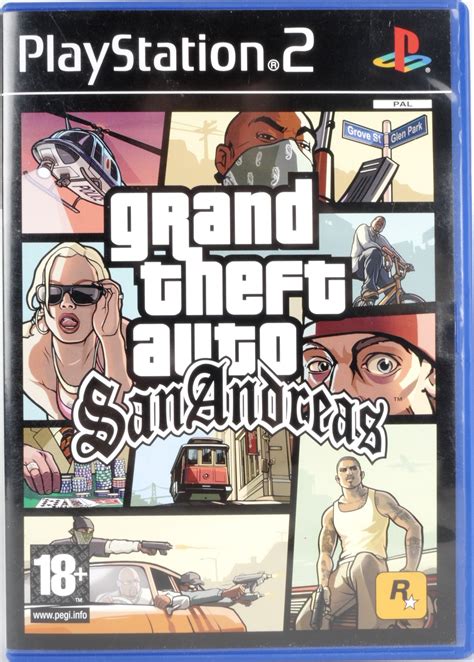Grand Theft Auto San Andreas Ps2 Retro Console Games Retrogame