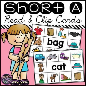 Are you looking for cvs gift card code generator? Short A CVC Read and Clip Cards by Second Grade Smiles | TpT