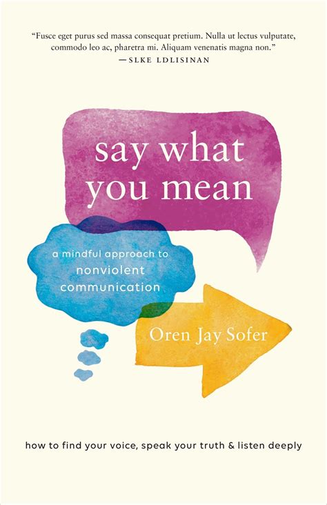 Say What You Mean By Oren J Sofer Penguin Books Australia