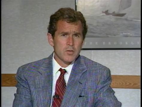 Interview With George W Bush February 26 1990 All Clips The Portal