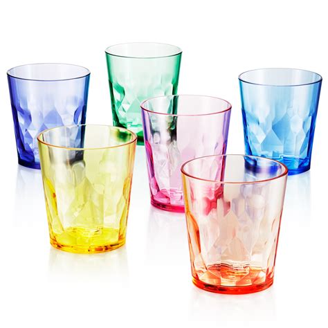 Plastic Glasses Water Glass Unbreakable Restaurant Quality Ba