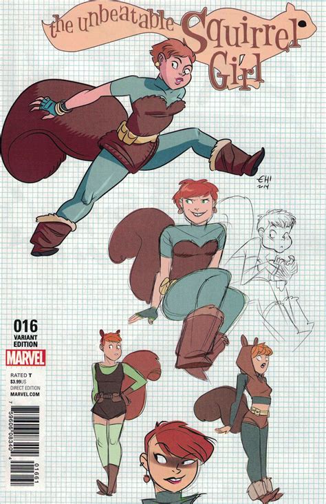 Unbeatable Squirrel Girl 16 One Per Store Erica Henderson Design