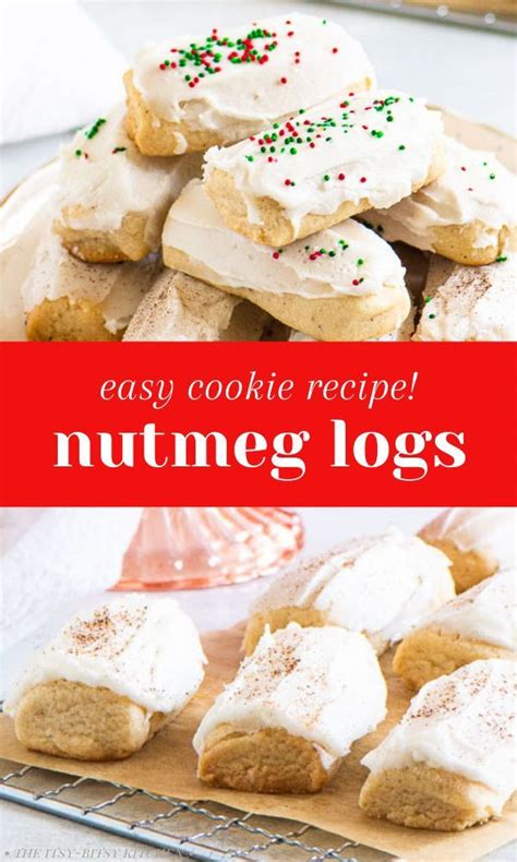 Nutmeg Logs Recipe Nutmeg Cookies Recipe Easy Homemade Cookies