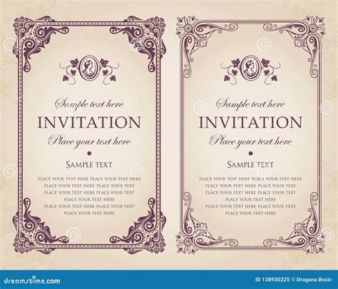 10 Vintage Invitation Card Designs Psd Ai Indesign Design Trends Images