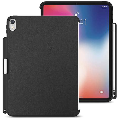 Ipad Pro 11 Case 2018 Luvvitt Back Cover With Pencil Holder Compatible