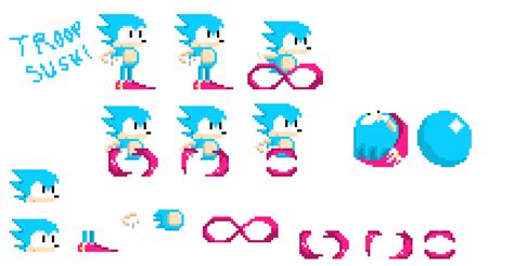 Remaking An Old Friend Classic Sonic Sprite Sonic Spr
