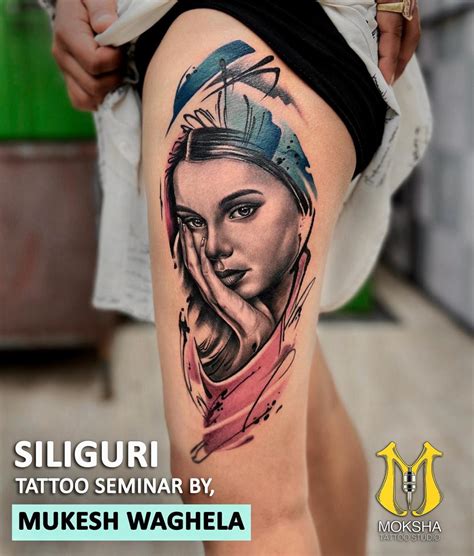 Portrait Tattoo By Mukesh Waghela The Best Tattoo Artist At Siliguri
