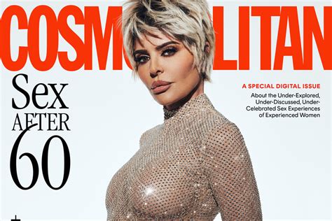 Lisa Rinna For Cosmopolitans Sex After 60 Special Digital Issue