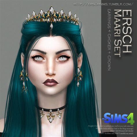Sims 4 Shell Crown