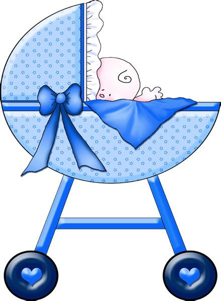 Dibujos Clipart Digi Stamps Baby Shower Carriage Baby Printables