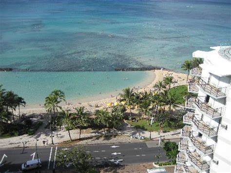 View From The Balcony Picture Of Aston Waikiki Beach Tower Honolulu