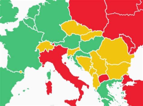 This Map Shows The Best And Worst Countries In Europe To Be Gay