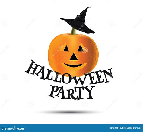 Halloween Party Concept Design Stock Illustration Illustration Of