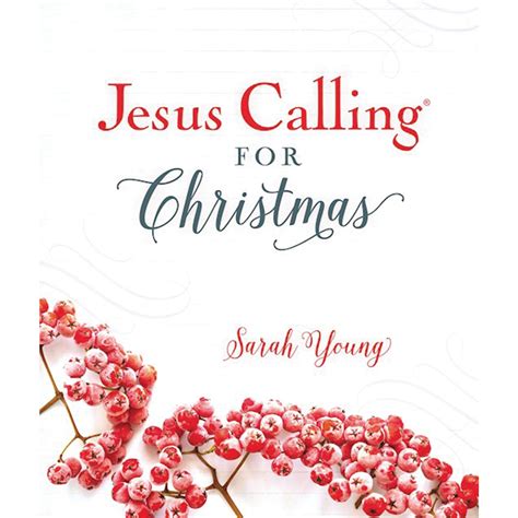 Jesus Calling For Christmas Devotional Book By Sarah Young Faith