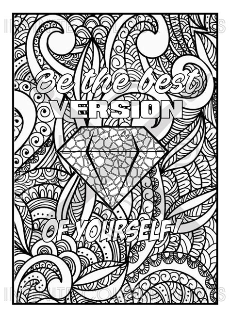 That's why we created these free inspirational quote coloring pages to help you meditate on positive, motivational thoughts. Motivational - Free Coloring Pages