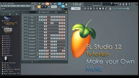 Fl Studio Tutorial Fl Studio 12 Fruity Loops Music Mixer And Recording