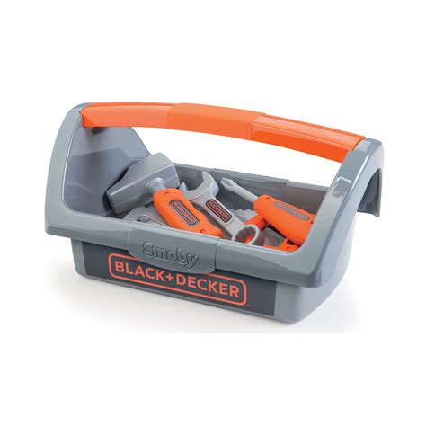 Black and decker kinderwerkbank bestel voordelig en direct bij de grootste kinderwerkbankshop van nederland. Smoby Black & Decker Gereedschapskist online kopen | Lobbes.nl