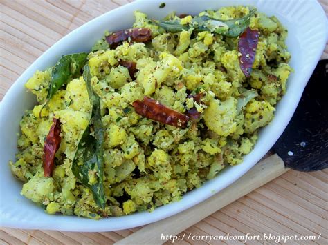 Kitchen Simmer Cauliflower Mellun Sri Lankan Curry