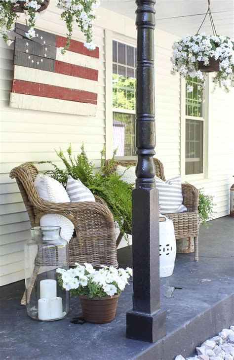 101 Beautiful Farmhouse Front Porch Decorating Ideas Home Interior Ideas