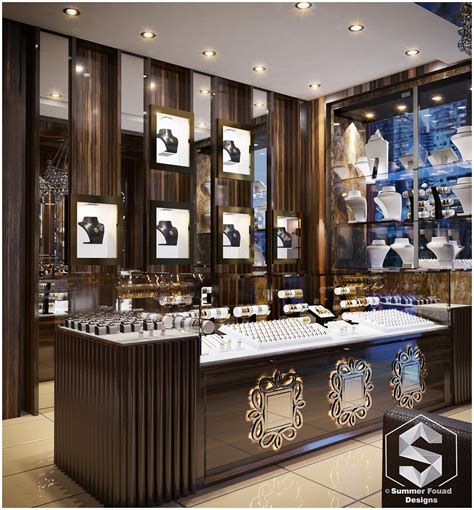 Check Out This Behance Project “jewelry Store Interior Design”