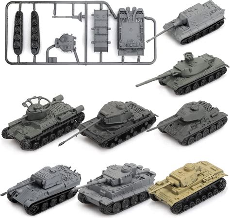 Amazon Com ViiKONDO Toy Tank Model Kit Military Vehicle Scale