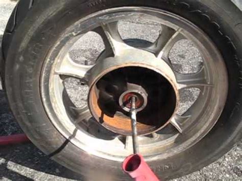 Then he said he only balances with balancing beads (tires are currently conventionally balanced) and that would be another $30. How to balance your motorcycle wheel - YouTube