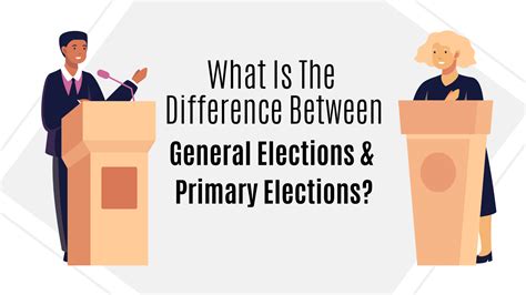 General Elections Vs Primary Elections Freedom Believers