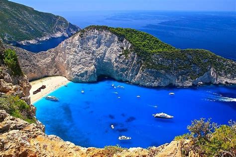 Zakynthos Tour With Navagio Shipwreck And Blue Caves Cruise