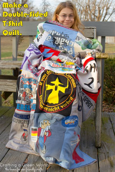 I told her i have no idea how to make one. How-to: Make a Double-Sided T-Shirt Quilt - Crafting a ...