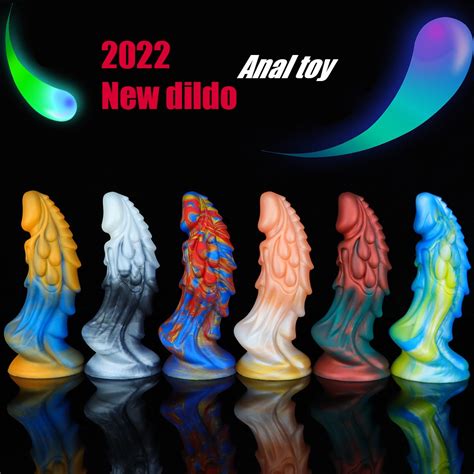 New Silicone Monster Dildo Anal Sex Toys For Women Masturbation Suction Cup Realistic Dragon