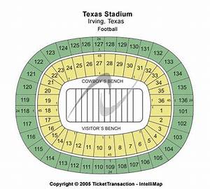 Texas Stadium Seating Chart Texas Stadium Event Tickets Schedule