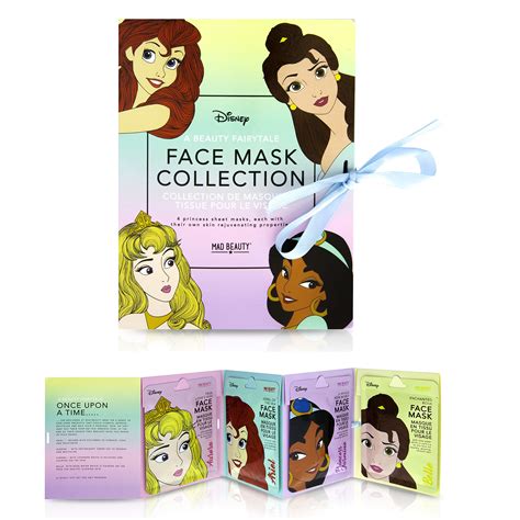 Buy Mad Beauty Disney Princesses Face Booklet Pack Of 4 Ariel