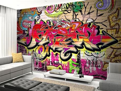 Graffiti In The Interior 17 Astonishing Ideas For Your Inspiration