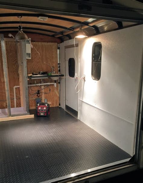 Couples Cargo Trailer Camper Conversion And How They Built It