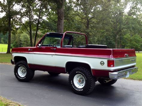 1975 Chevy K5 Blazer The Final Year Of The Full Convertible Blazers