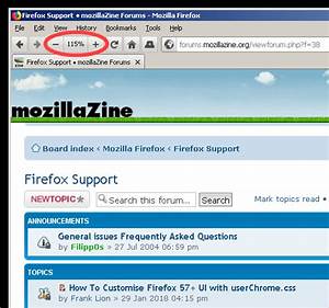 How Do I Zoom Page In Small Increments Mozillazine Forums