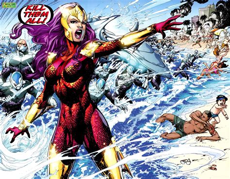 Siren Dc C Mics Hermana De Mera Aquaman Historietas Personajes De