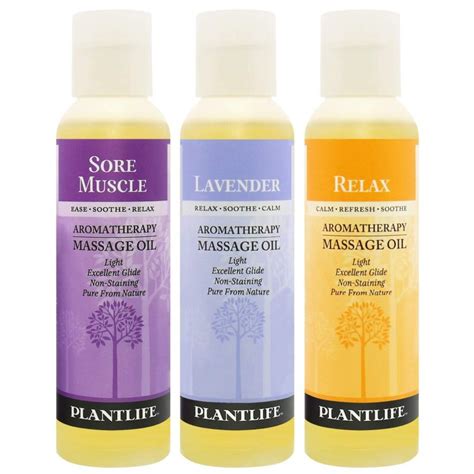 Stress Relievers Massage Oils