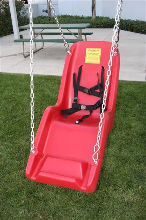 Two Bay Ada Compliant Wheelchair Swing Set With Swings