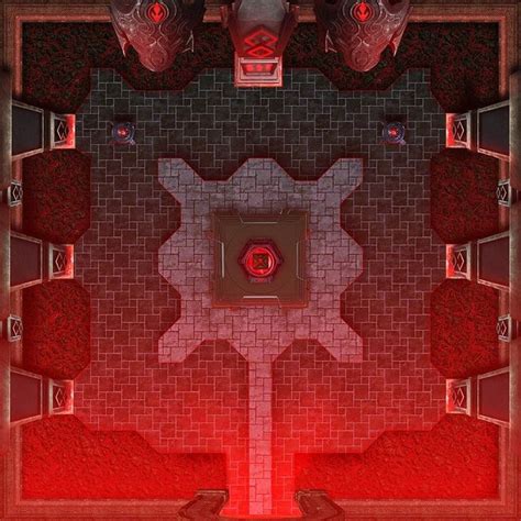 Sith Temple Battlemaps In 2022 Fantasy Map Dungeon Maps Dungeons